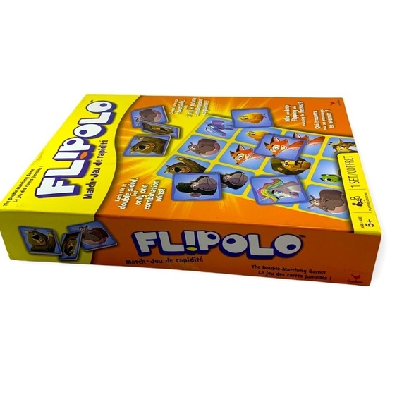 Cardinal Flipolo Matching Game Board NEW SEALED Action Game - Picture 2 of 4